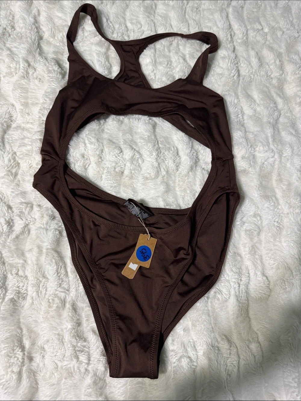 Cut Out Monokini Swimsuit one piece Cocoa
